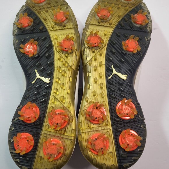 Puma PROADAPT DELTA GOLF SHOES White/Navy Size 8.5 - Picture 6 of 7